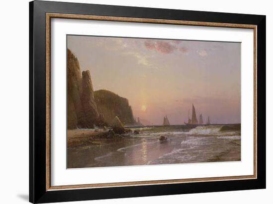 Morning at Grand Manan, 1878-Alfred Thompson Bricher-Framed Giclee Print