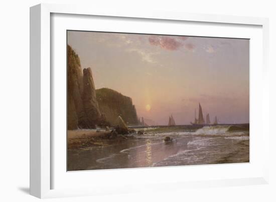 Morning at Grand Manan, 1878-Alfred Thompson Bricher-Framed Giclee Print