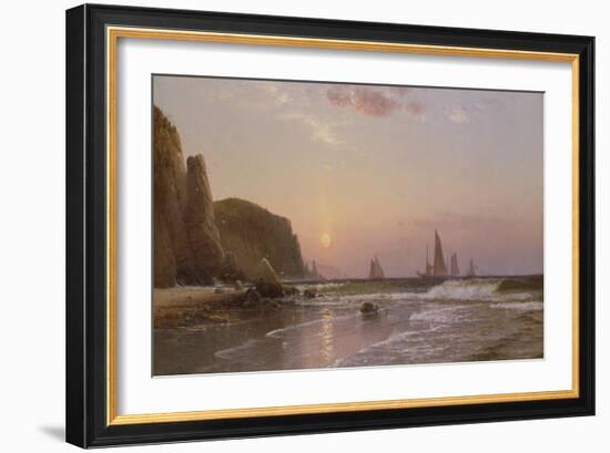 Morning at Grand Manan, 1878-Alfred Thompson Bricher-Framed Giclee Print