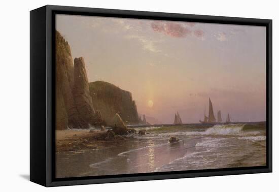 Morning at Grand Manan, 1878-Alfred Thompson Bricher-Framed Premier Image Canvas
