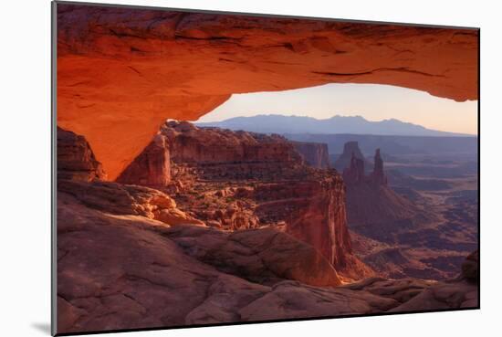 Morning at Mesa Arch, Canyonlands-Vincent James-Mounted Photographic Print