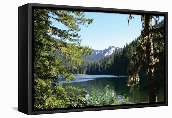 Morning at the Lake III-Brian Moore-Framed Premier Image Canvas
