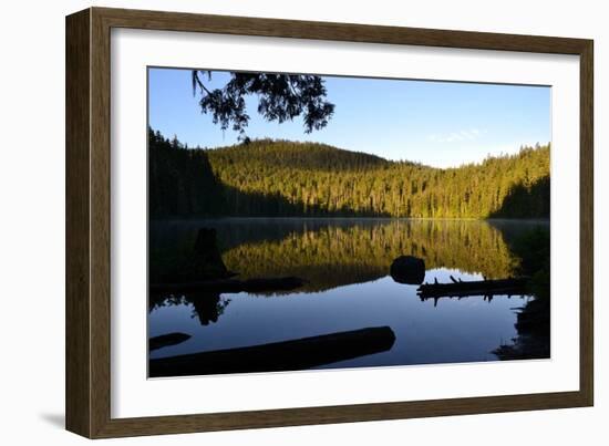 Morning at the Lake IV-Brian Moore-Framed Photographic Print