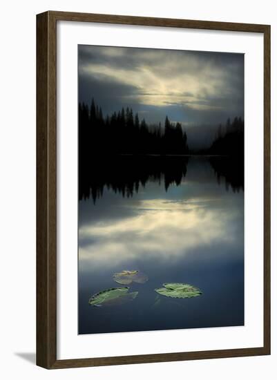 Morning at the Lake-Ursula Abresch-Framed Photographic Print