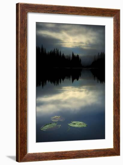 Morning at the Lake-Ursula Abresch-Framed Photographic Print