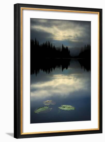 Morning at the Lake-Ursula Abresch-Framed Photographic Print