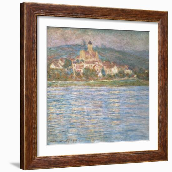 Morning at Vétheuil-Claude Monet-Framed Art Print