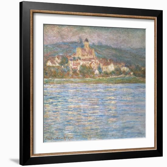 Morning at Vétheuil-Claude Monet-Framed Art Print