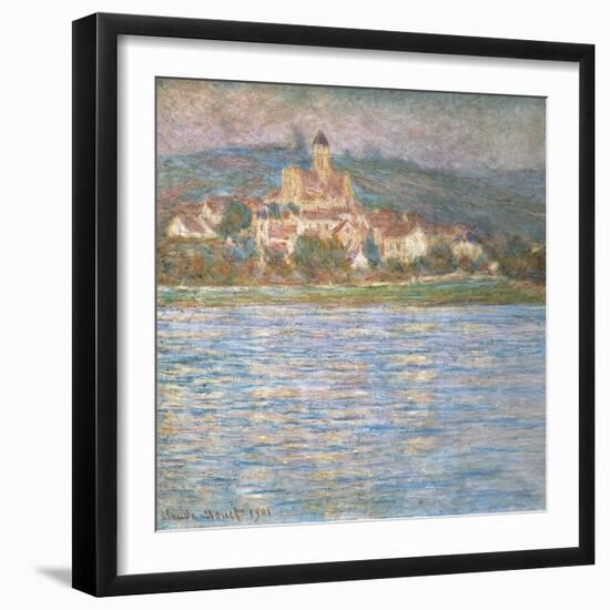 Morning at Vétheuil-Claude Monet-Framed Art Print