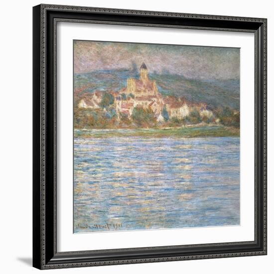 Morning at Vétheuil-Claude Monet-Framed Art Print