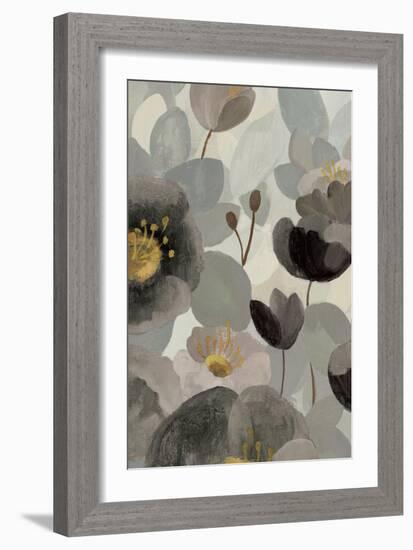 Morning Bloom Greige II-Silvia Vassileva-Framed Art Print