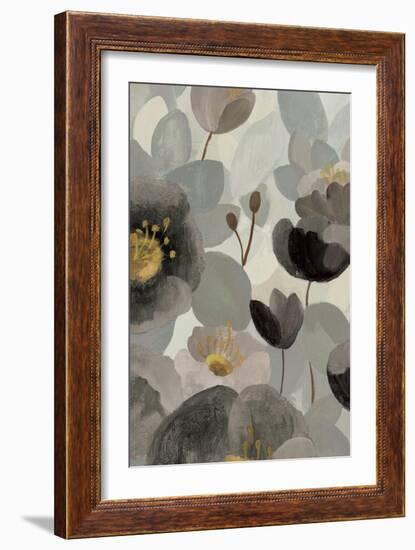 Morning Bloom Greige II-Silvia Vassileva-Framed Art Print