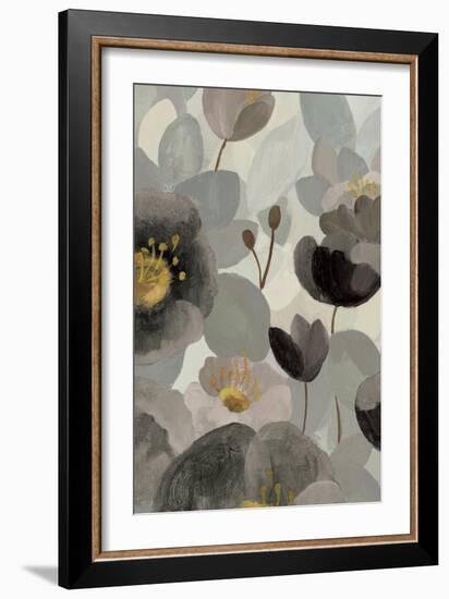 Morning Bloom Greige II-Silvia Vassileva-Framed Art Print