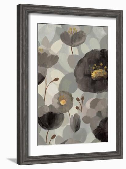 Morning Bloom Greige III-Silvia Vassileva-Framed Art Print