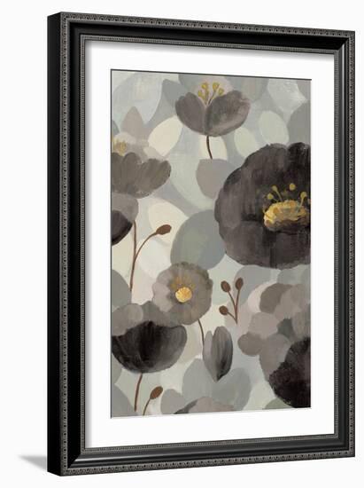 Morning Bloom Greige III-Silvia Vassileva-Framed Art Print