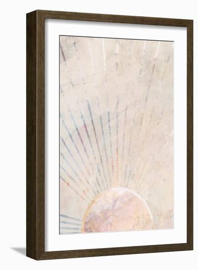 Morning Boho Sun Rays-Sarah Manovski-Framed Giclee Print