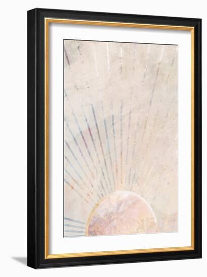 Morning Boho Sun Rays-Sarah Manovski-Framed Giclee Print