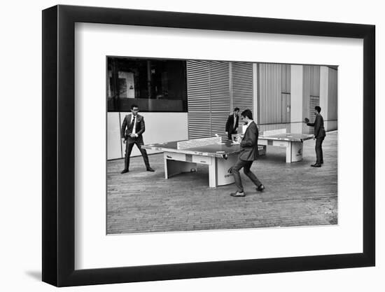 Morning Break-Carlos Costa-Framed Photographic Print