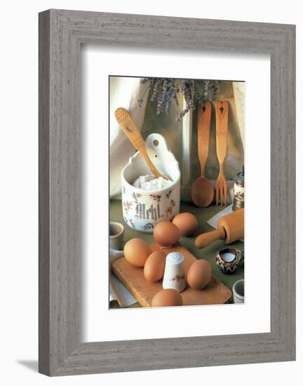 Morning Breakfast-null-Framed Art Print