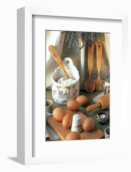 Morning Breakfast-null-Framed Art Print