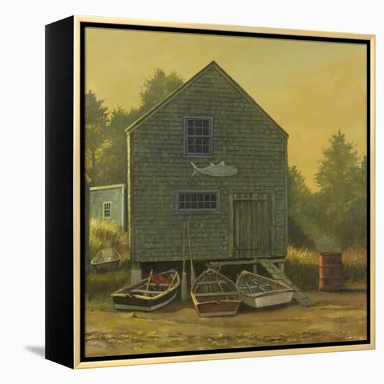 Morning Burn Off-Jerry Cable-Framed Premier Image Canvas