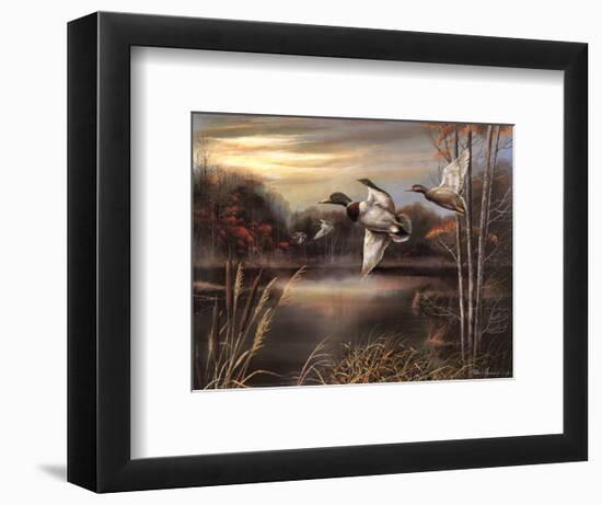 Morning Call-Ruane Manning-Framed Art Print