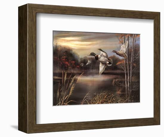 Morning Call-Ruane Manning-Framed Art Print