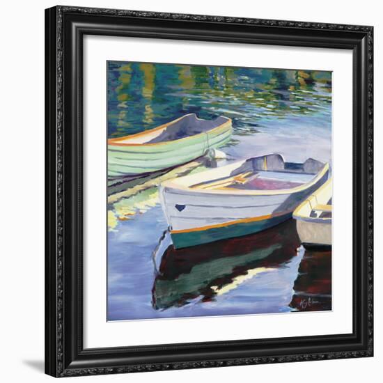 Morning Calm II-Kay Carlson-Framed Giclee Print