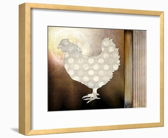 Morning Chicken 1-LightBoxJournal-Framed Giclee Print