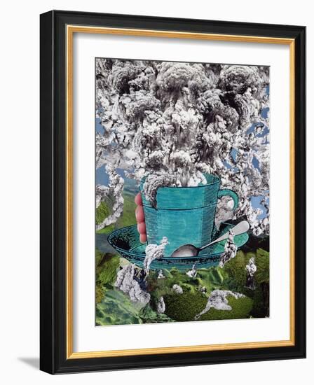 Morning Coffee, 1994-Ellen Golla-Framed Giclee Print