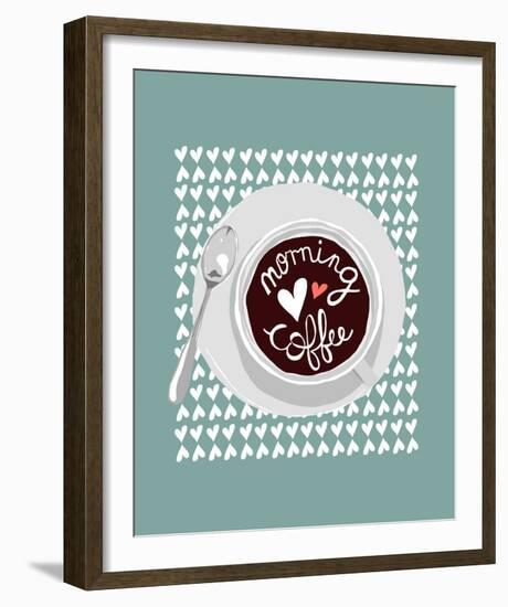 Morning Coffee-Myriam Tebbakha-Framed Giclee Print