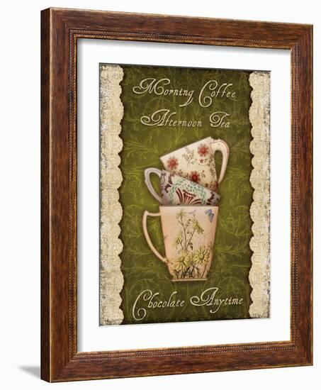 Morning Coffee-Kate Ward Thacker-Framed Giclee Print