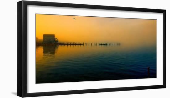 Morning Comes on the Bay-John Rivera-Framed Photographic Print