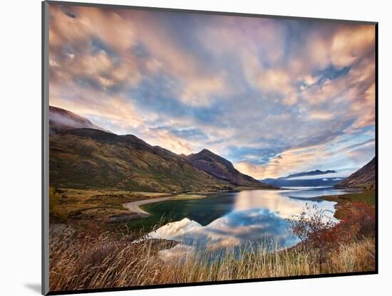 Morning Delight at Lake Hawea-Yan Zhang-Mounted Photographic Print