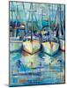 Morning Dock-Jeanette Vertentes-Mounted Art Print