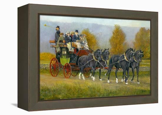 Morning Drive-Jerry Cable-Framed Premier Image Canvas