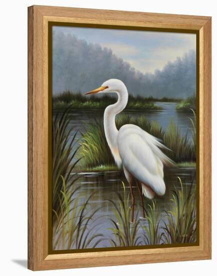 Morning Egret-Kilian-Framed Stretched Canvas