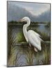 Morning Egret-Kilian-Mounted Art Print