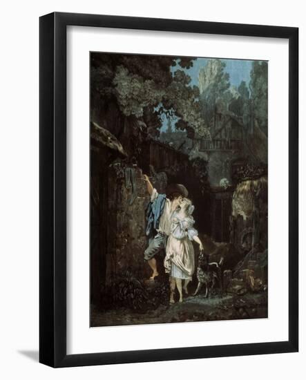 Morning Farewell, 1787-Philibert Louis Debucourt-Framed Giclee Print