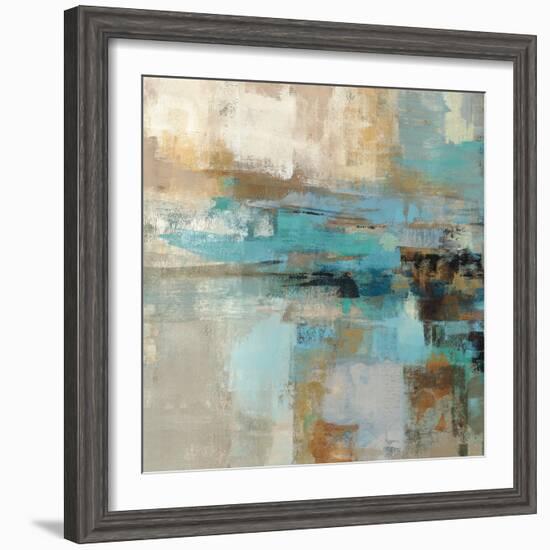 Morning Fjord Square I-Silvia Vassileva-Framed Art Print