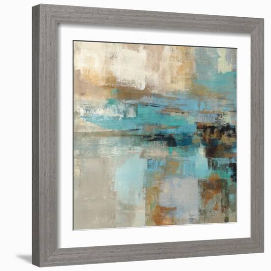 Morning Fjord Square I-Silvia Vassileva-Framed Art Print