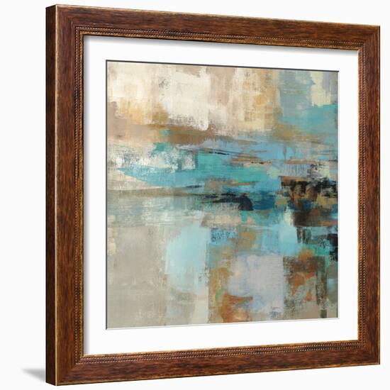 Morning Fjord Square I-Silvia Vassileva-Framed Art Print