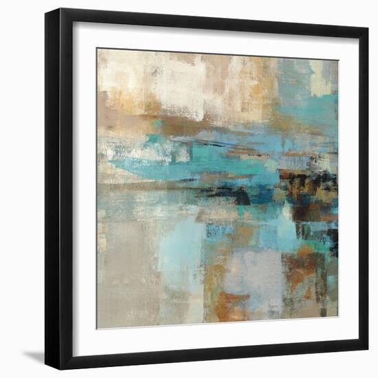 Morning Fjord Square I-Silvia Vassileva-Framed Art Print