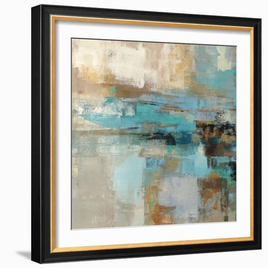 Morning Fjord Square I-Silvia Vassileva-Framed Art Print