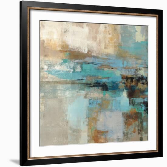 Morning Fjord Square I-Silvia Vassileva-Framed Giclee Print