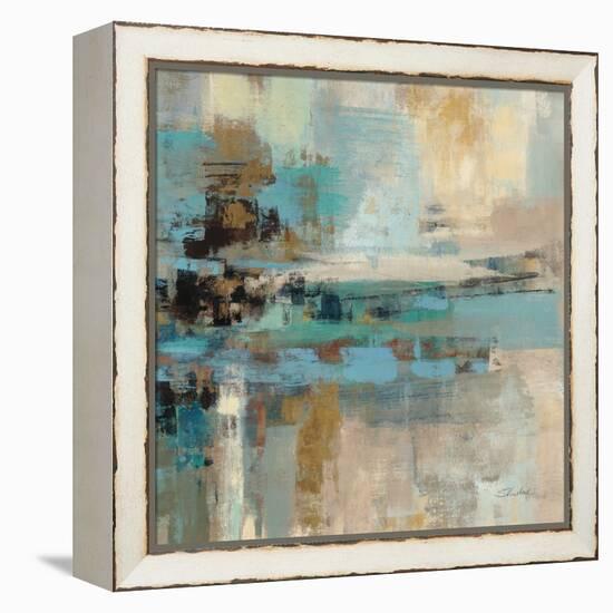 Morning Fjord Square II-Silvia Vassileva-Framed Stretched Canvas
