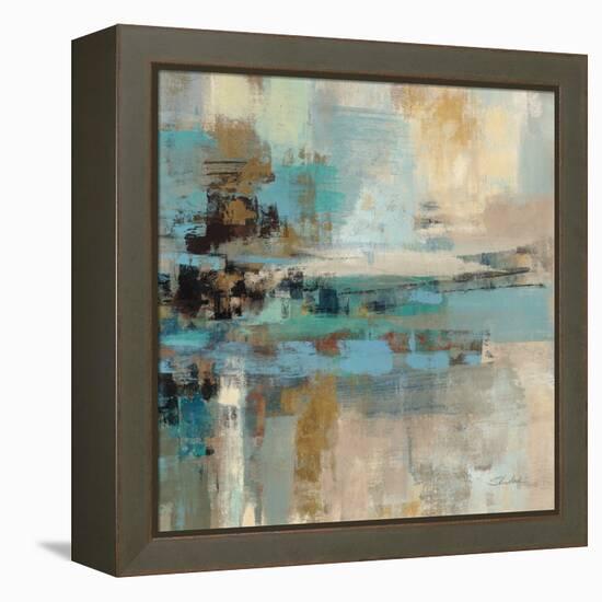 Morning Fjord Square II-Silvia Vassileva-Framed Stretched Canvas