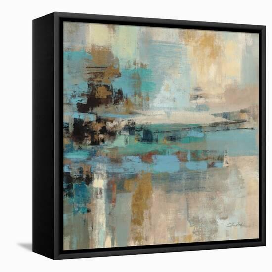 Morning Fjord Square II-Silvia Vassileva-Framed Stretched Canvas