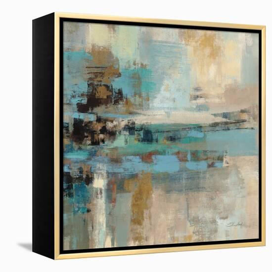 Morning Fjord Square II-Silvia Vassileva-Framed Stretched Canvas