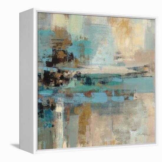 Morning Fjord Square II-Silvia Vassileva-Framed Stretched Canvas